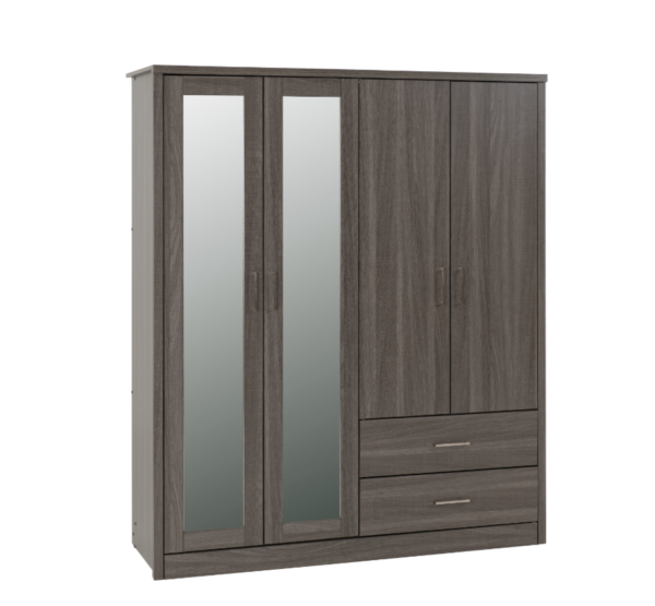 Premium 4 Door Wardrobe