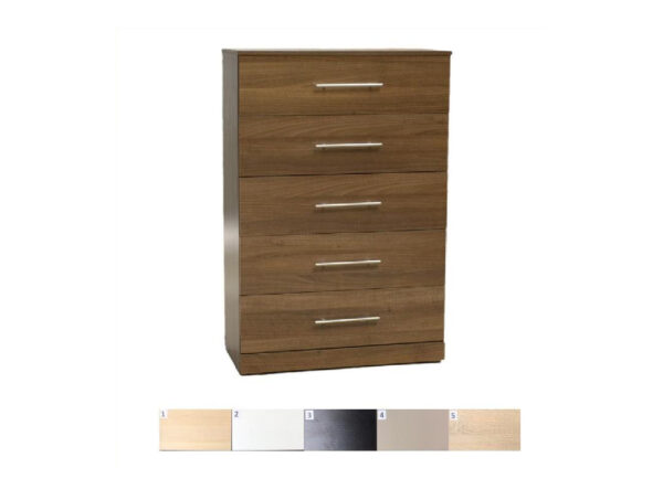 5 Drawers - Rigid