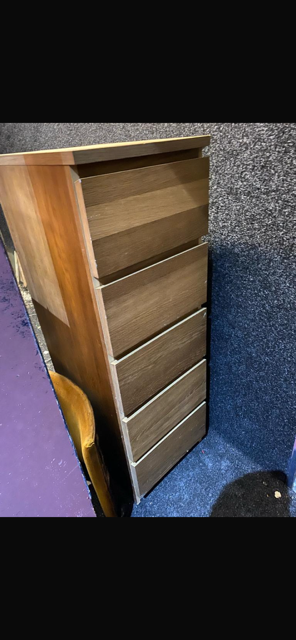 Pre-Owned - 5 Draw Tall Boy Draws