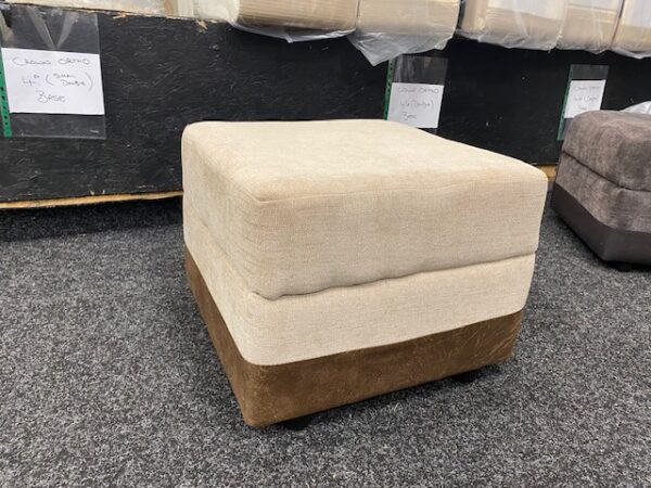 Footstool Fabric Dylan-  (Clearance)