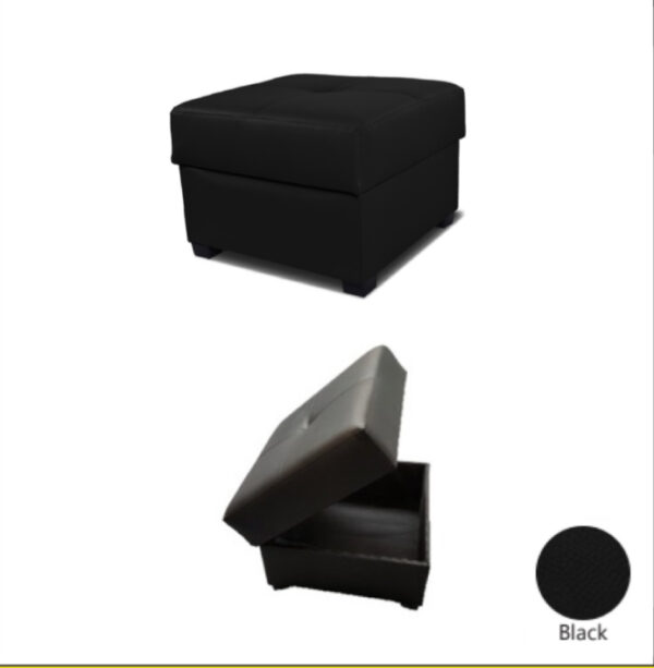 Footstool with storage Western -  (Clearance)